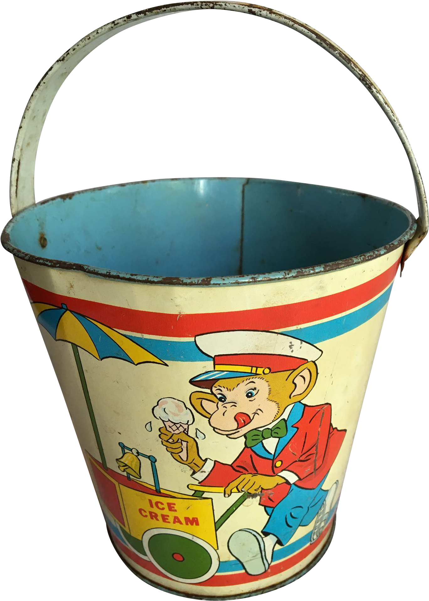 Bucket Transparent Sand - Vintage Beach Transparent Png Clipart (1915x1915), Png Download