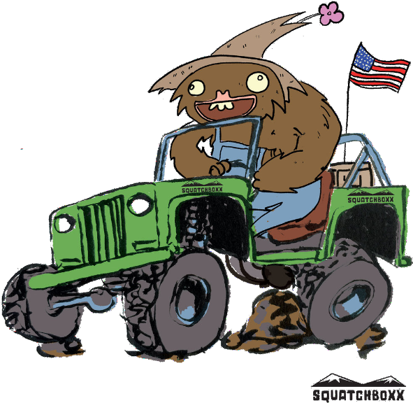 Squatchboxx Is A Cooler/beverage Company With A 7 Year - Cartoon Clipart (600x600), Png Download