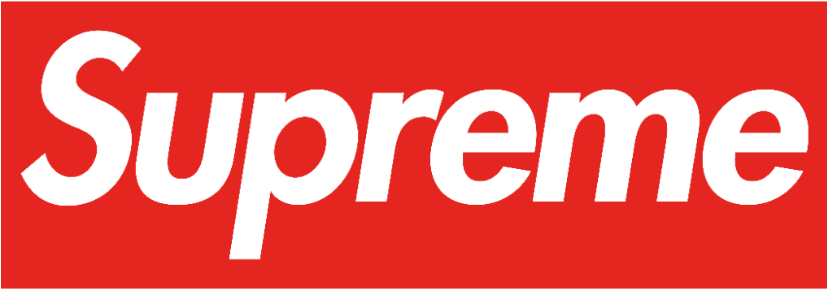 Supreme Clipart Sticker - Supreme Logo Transparent - Png Download (826x960), Png Download