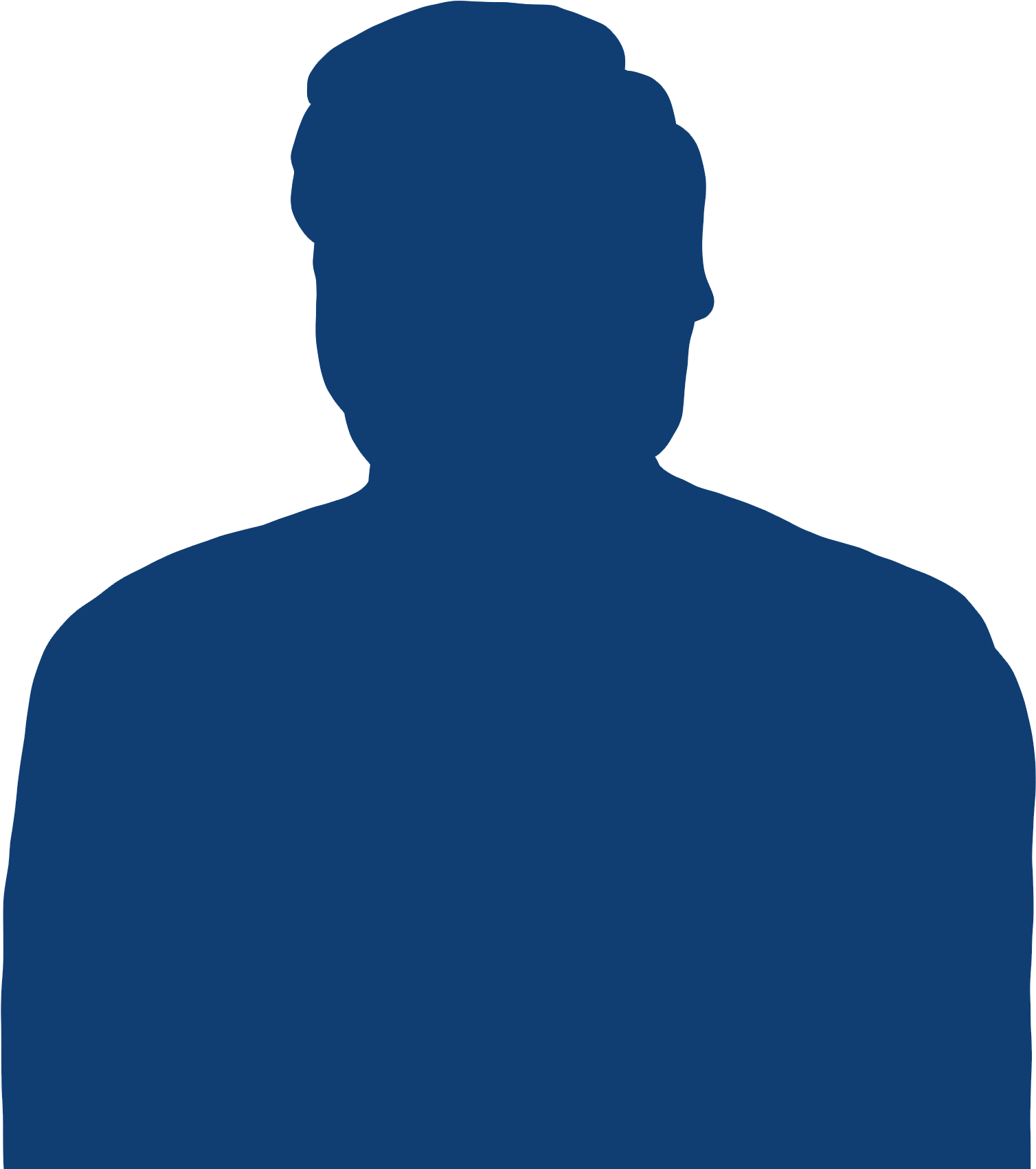 Connect Your Twitter Account To Automatically Unfollow - Silhouette Clipart (1650x1750), Png Download