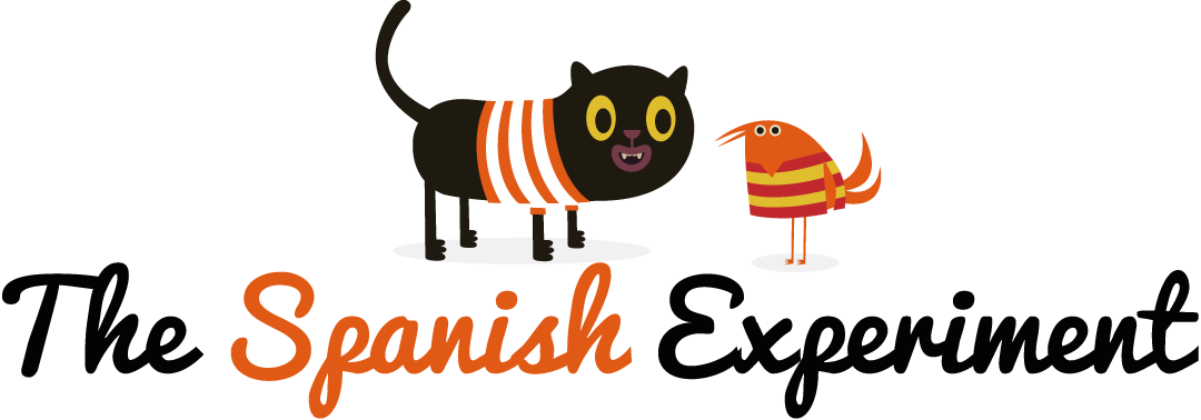 The Spanish Experiment - Cartoon Clipart (1080x378), Png Download