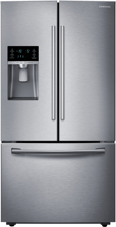 Transparent Fridge Build In - Samsung French Door Refrigerator With Coolselect Pantry Clipart (519x804), Png Download