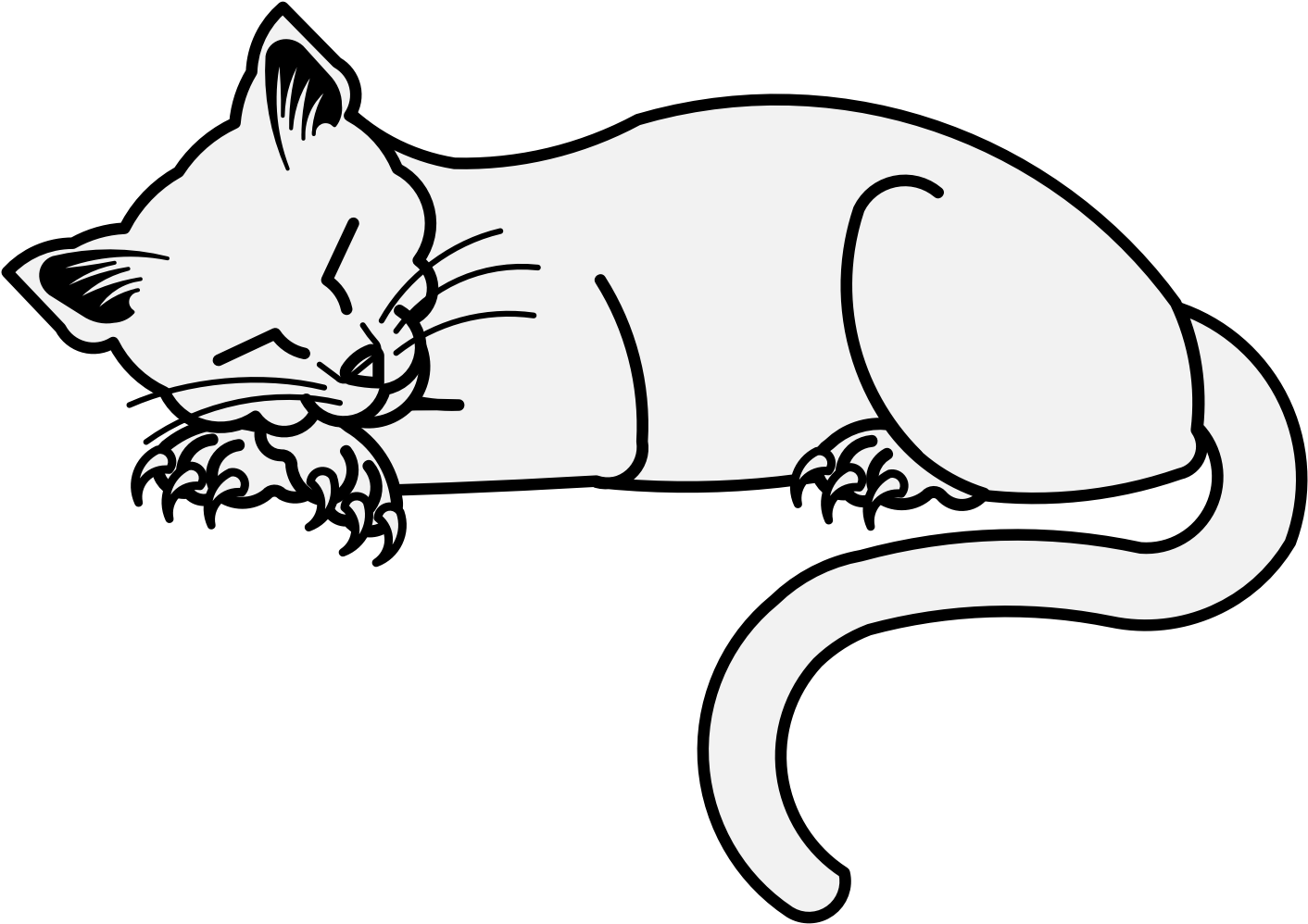 Details, Png - Kitten Clipart (1437x1003), Png Download