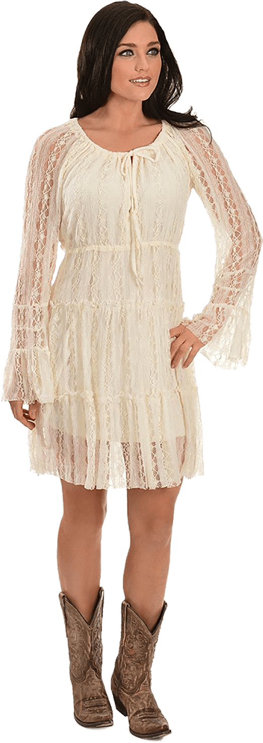 Honey Creek By Scully - Scully Lace Dress Clipart (1386x1500), Png Download