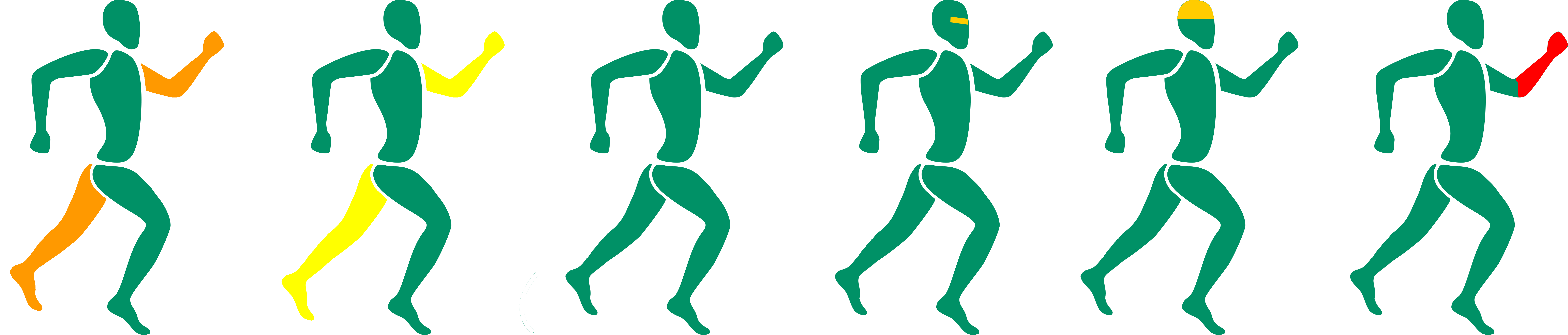 3d Character Animations & Alternates Clipart (7735x1653), Png Download