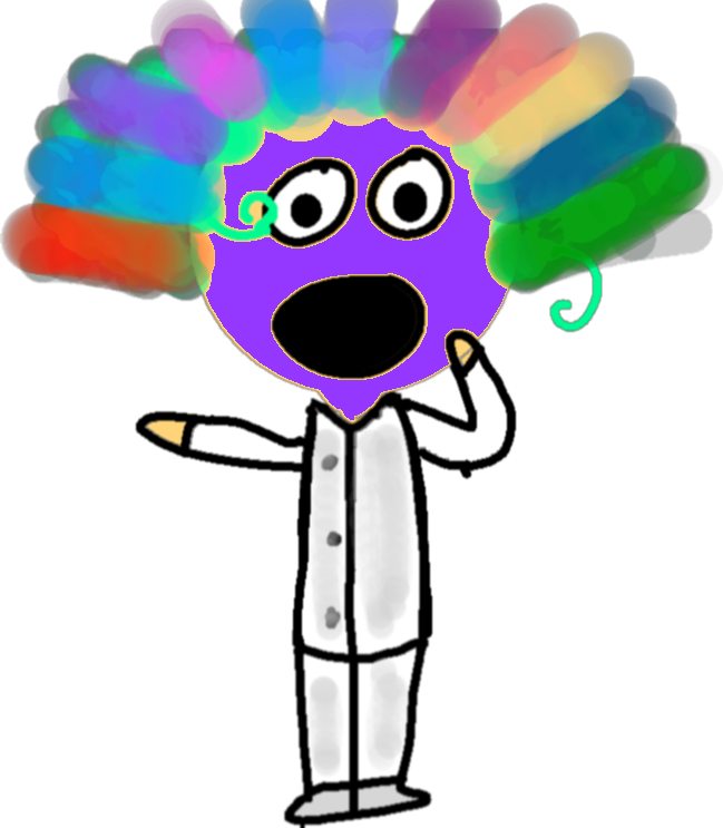 Dr - Dee - My Hair Clipart (649x743), Png Download