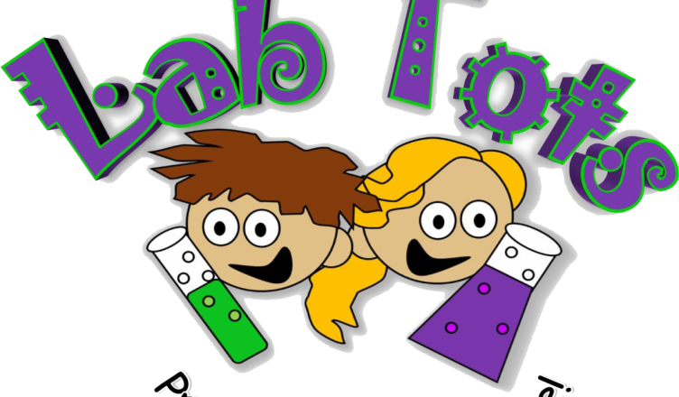 Lab Tots Science Classes - Cartoon Clipart (752x440), Png Download