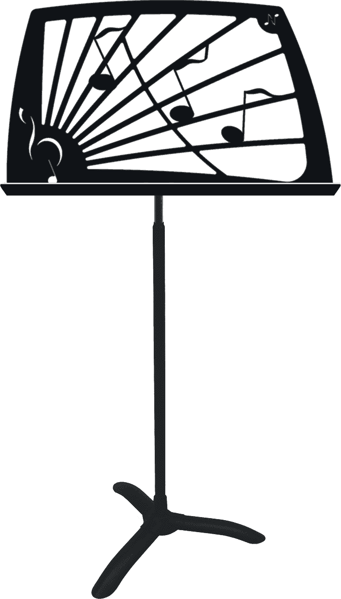 Manhasset N1130 Music Stand - Manhasset Clipart (683x1200), Png Download