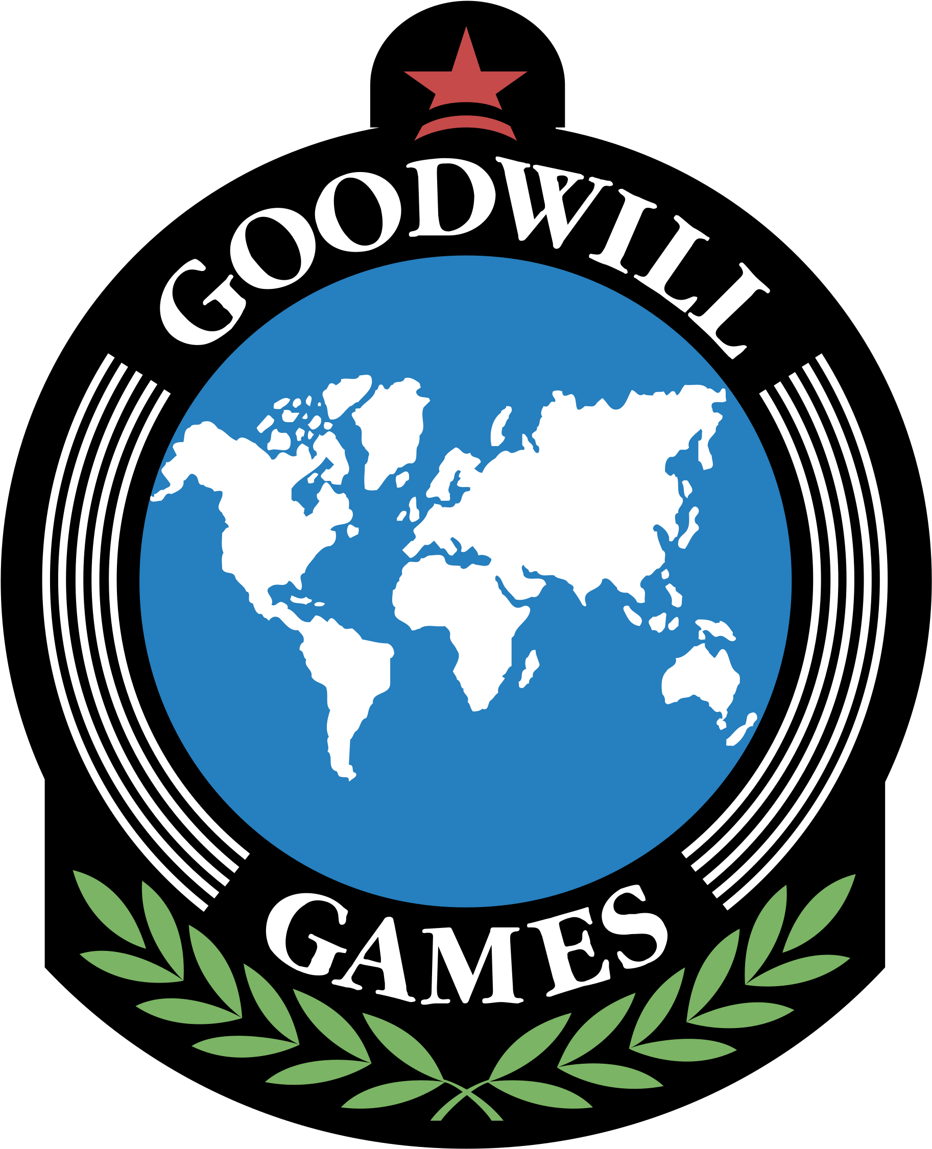 Goodwill Games Logo Png Transparent - Goodwill Games Clipart (1825x2251), Png Download