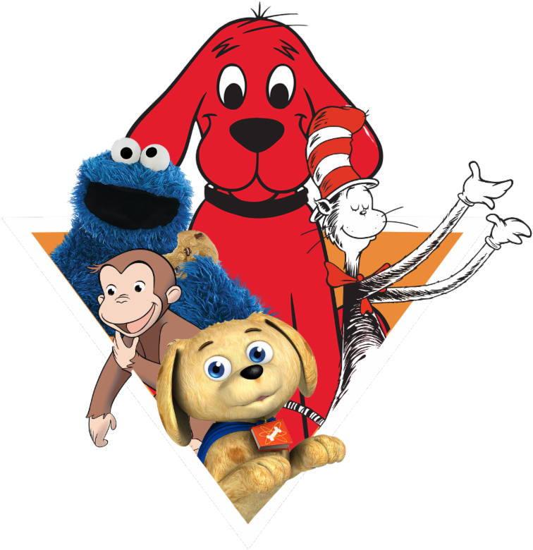 Set, Fun Bookfest For A Pizza Palooza With Your Favorite - Cat In The Hat Knows A Lot A Version) Clipart (770x800), Png Download