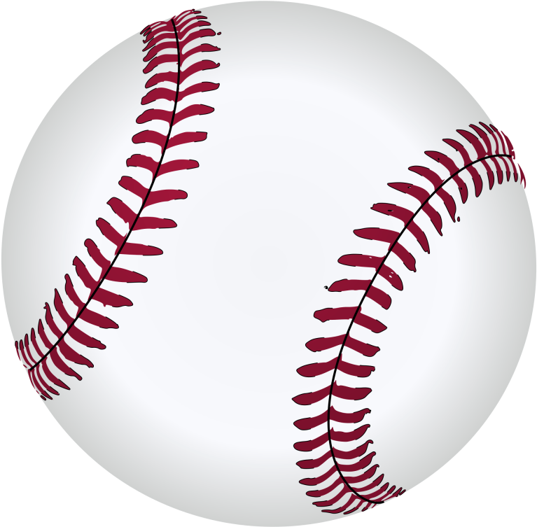 File - Baseball - Svg - Wikimedia Commons - Baseball Png Clipart (768x768), Png Download
