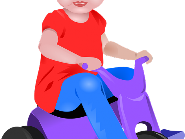 Tricycle Clipart Toddler Bike - Toddler Clip Art - Png Download (640x480), Png Download
