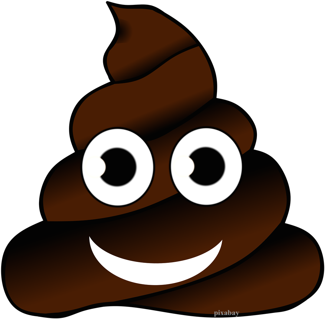 Poop Clipart Bowel Movement Clip Free Stock - Happy Birthday Poop Emoji - Png Download (549x640), Png Download
