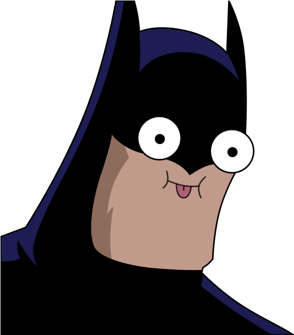 I Do Tend To Socialise With My Friends On Wikipedia - Funny Batman Png Clipart (633x664), Png Download