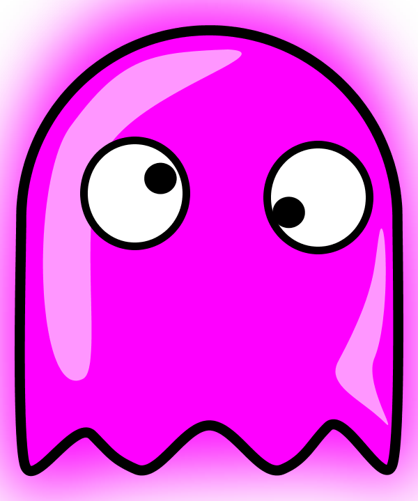 Blue - Pac Man Ghost Clip Art - Png Download (600x719), Png Download