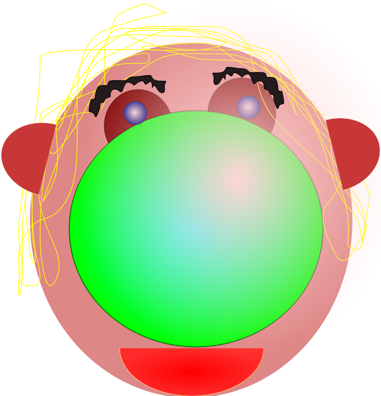 Clipart - Natural Clown - Clip Art - Png Download (770x800), Png Download