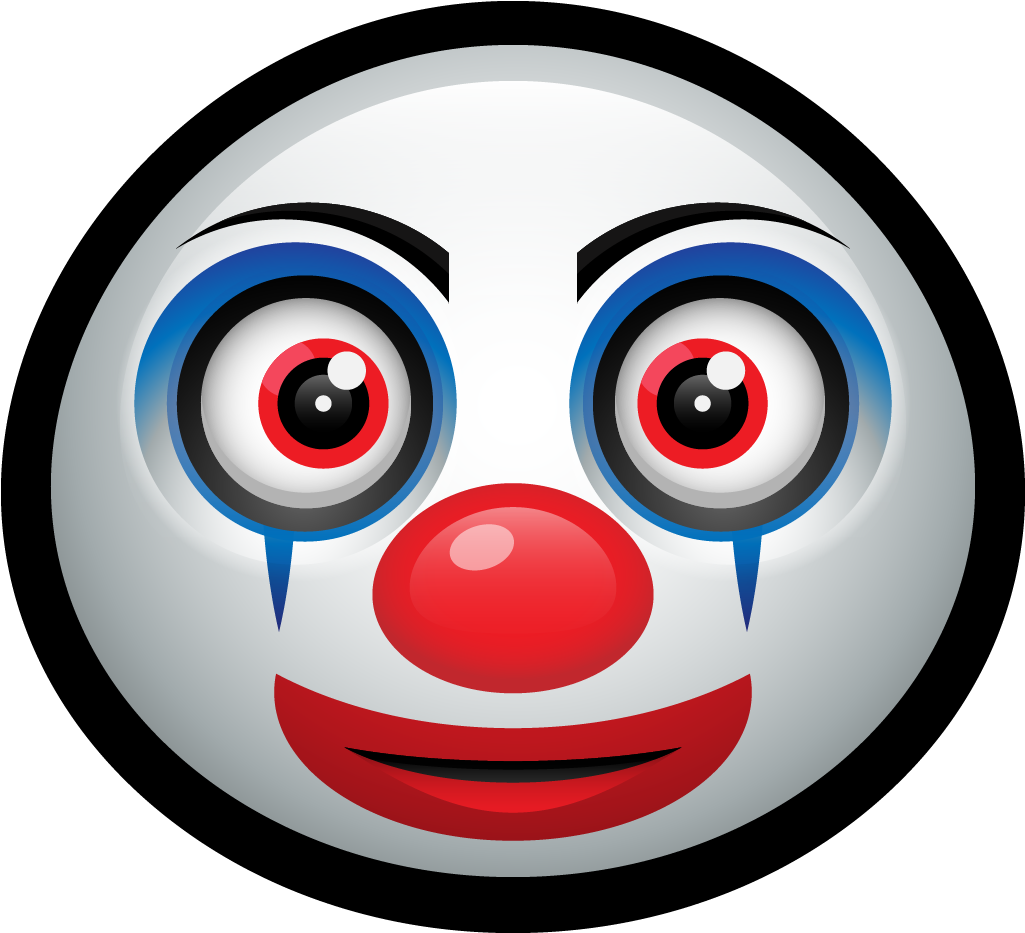 Clown Clipart Pennywise - Pennywise Emoji - Png Download (1024x1024), Png Download