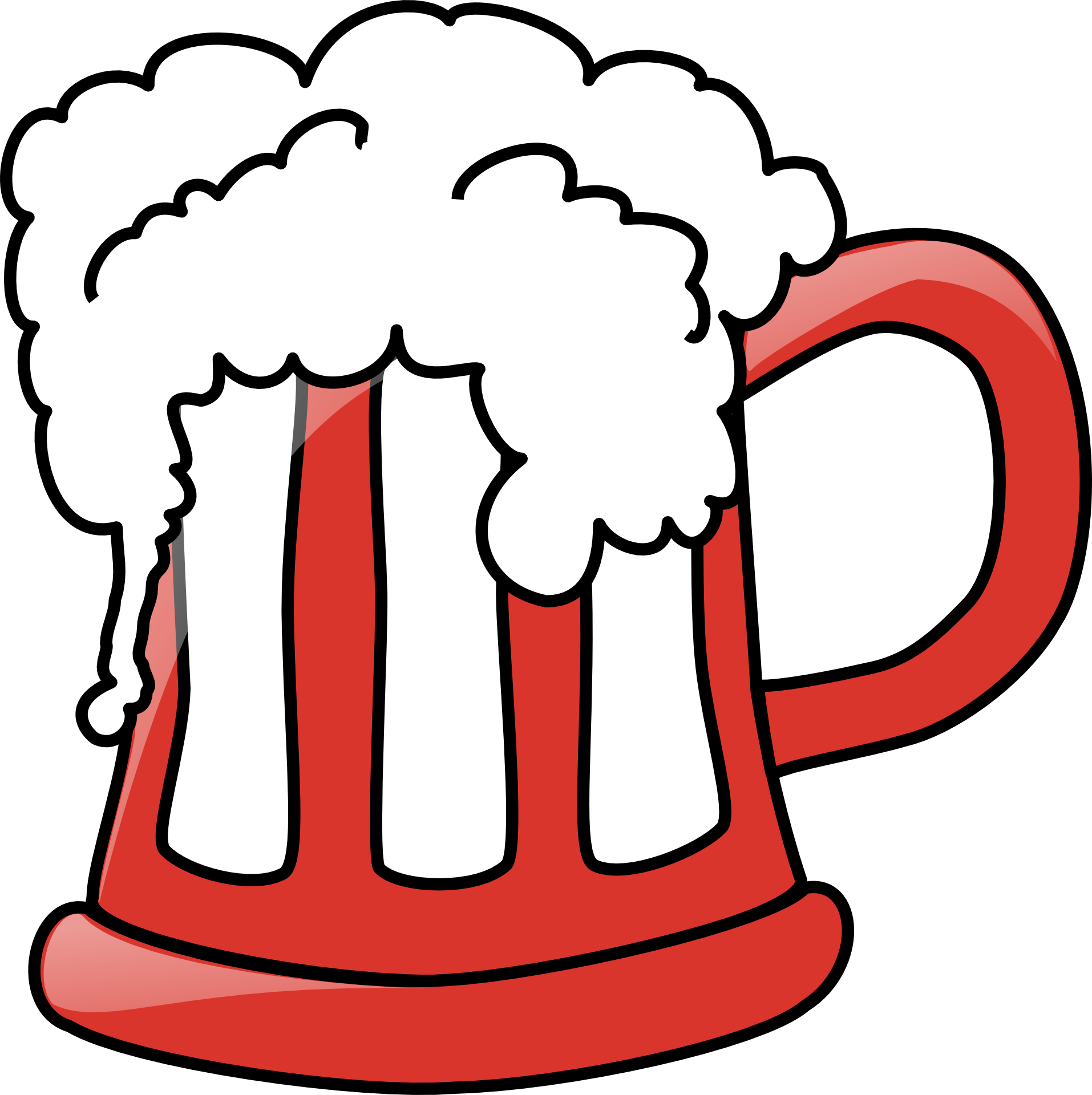 Beer Clip Art - Png Download (594x596), Png Download