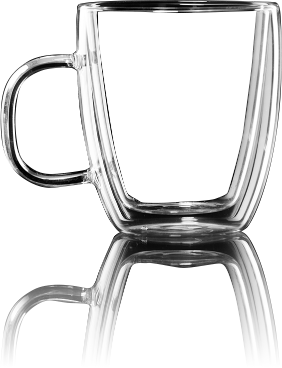 2x Thermal Double Wall Mugs - Thermal Clipart (565x736), Png Download