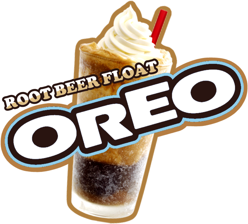 Root Beer Float Clip Art Black And White - Oreo Black And White People - Png Download (982x900), Png Download