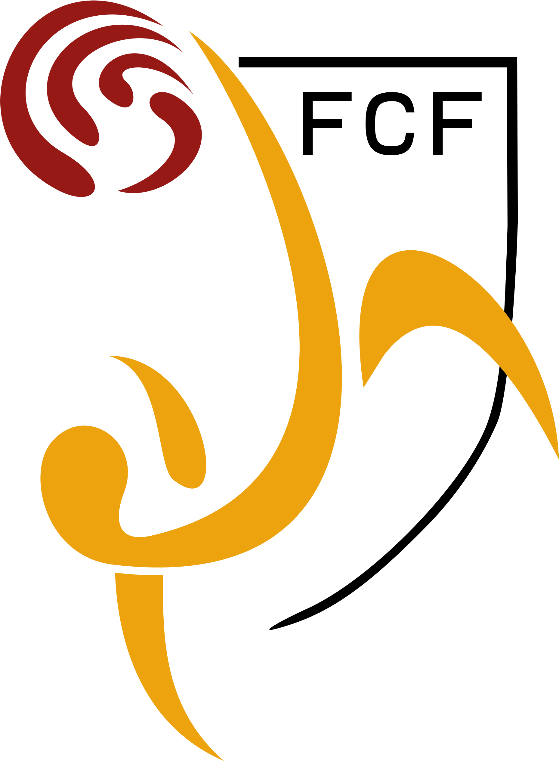 How To Draw A Football Stadium - Catalonia National Football Team Logo Clipart (745x1024), Png Download