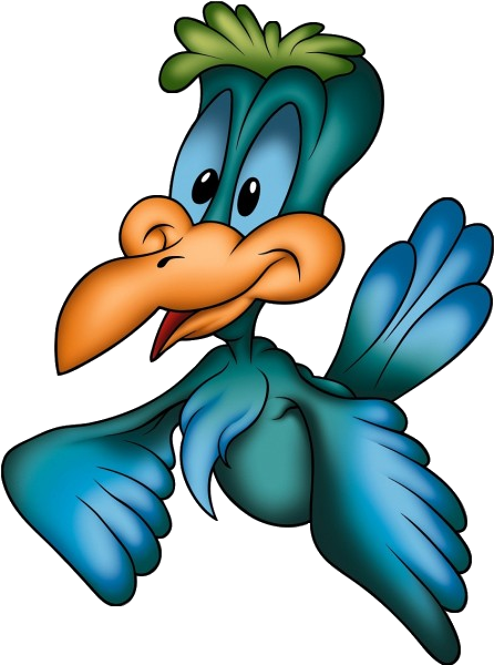 Clip Art - Cartoon Cuckoo Bird Drawing - Png Download (600x600), Png Download
