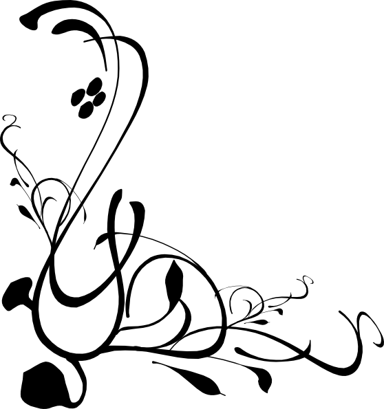 Birds On A Branch Black Svg File Clipart (558x595), Png Download