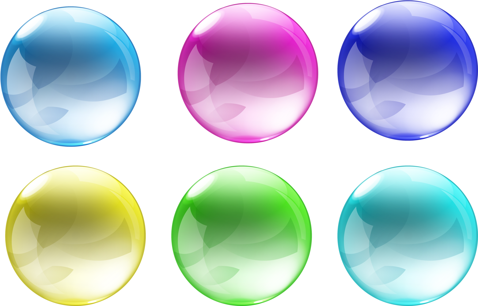 Album - Esferas De Varios Colores Clipart (1600x999), Png Download