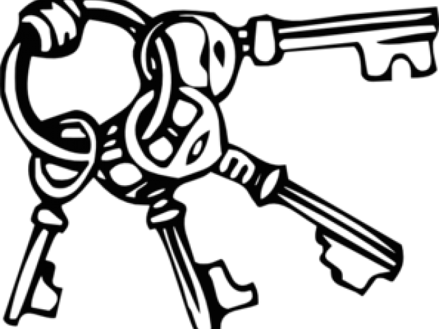 Key Clipart Black And White - Dont Get Discouraged Quotes - Png Download (640x480), Png Download