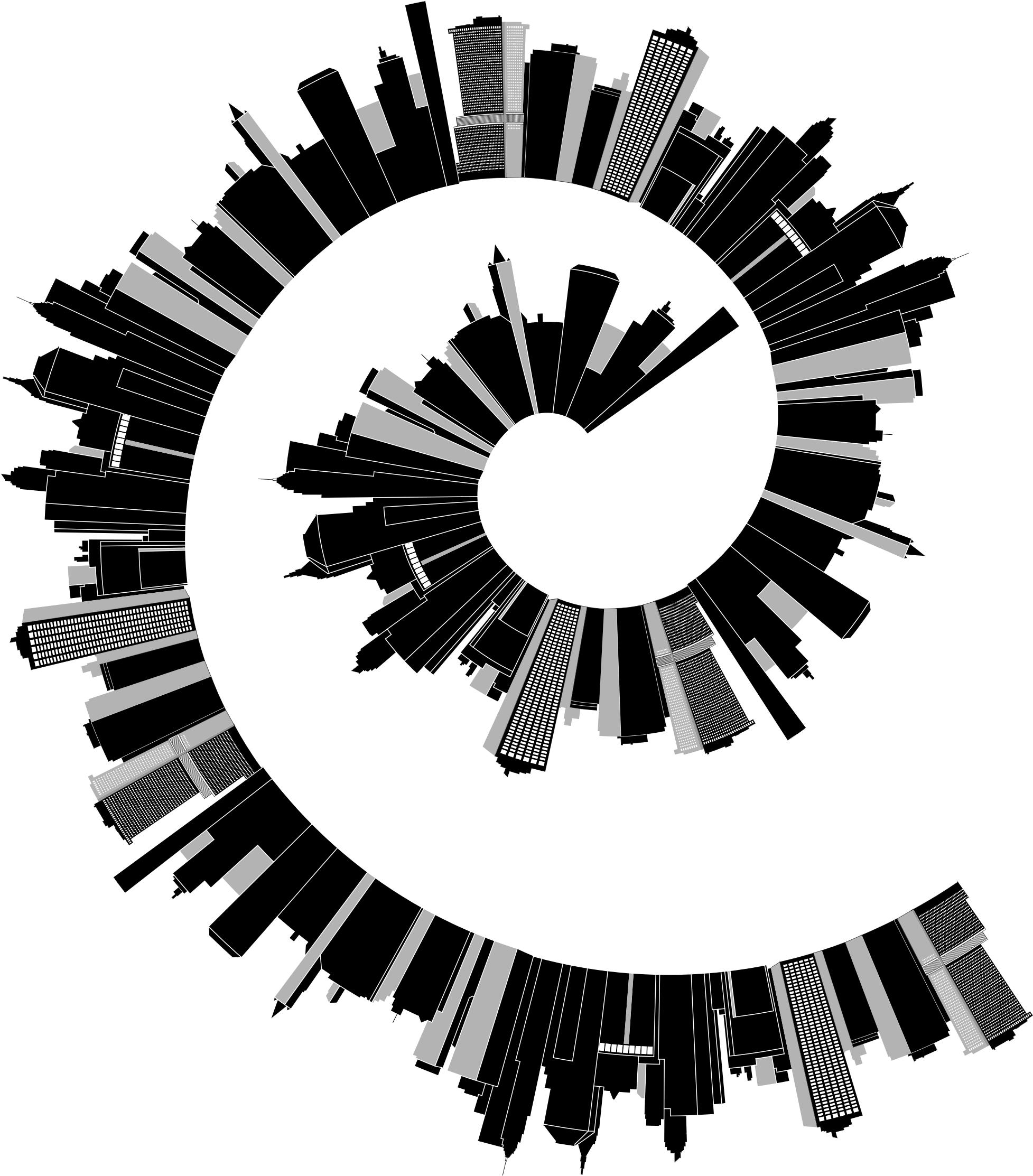 Cityscape Spiral Big Image Png - Real Estate Crowdfunding Explained: How To Get In On Clipart (1955x2226), Png Download