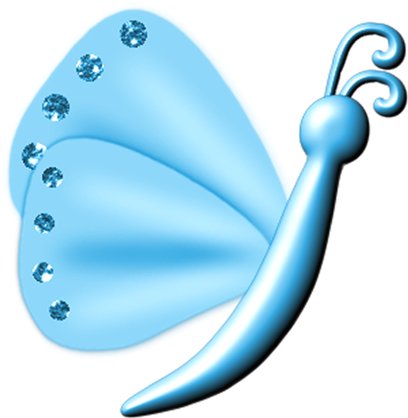 Bys, Blue Green, Butterflies, Ladybugs, Insects - Yellow Clipart (946x1004), Png Download