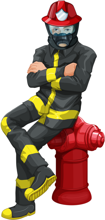 Personnages, Illustration, Individu, Personne, Gens - Men Professions Clipart (410x800), Png Download