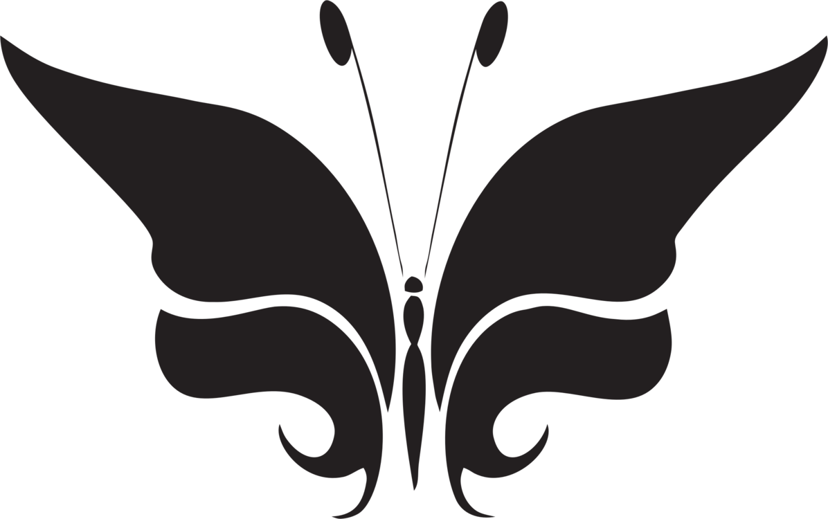 Monarch Butterfly Insect Line Art Green - Write Here Journals: Bat Journal Edition Custom Journal Clipart (1196x750), Png Download