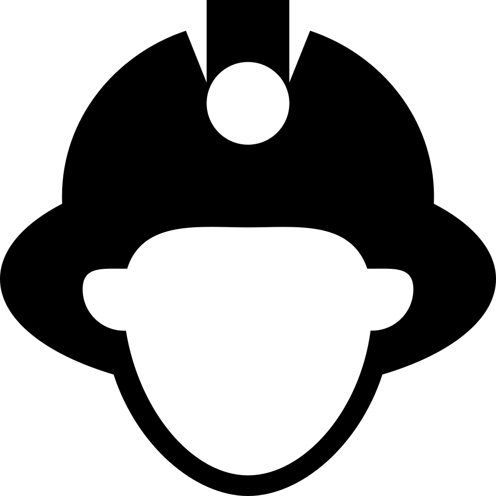 Clip Art Black And White Fireman Svg Png Icon Free - Icon Fireman Transparent Png (980x980), Png Download