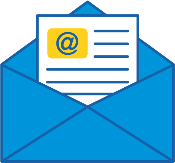 Email Clipart (960x594), Png Download