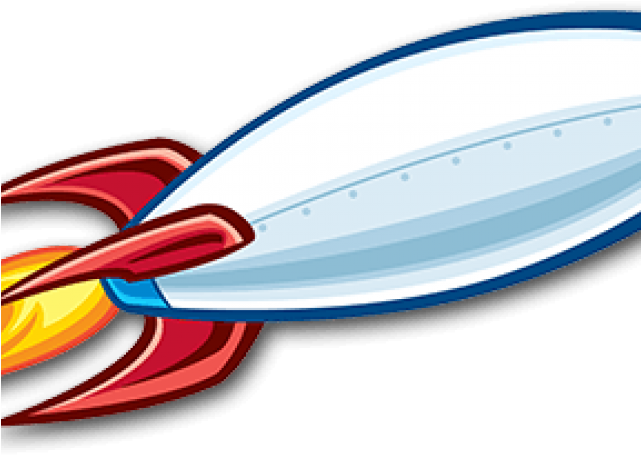 Rocket Clipart Rocet - Cartoon Rocket - Png Download (640x480), Png Download