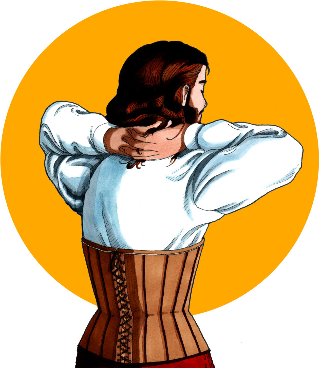 “ @adorablecrab And @pilferingapples Mentionned Bahorel - Illustration Clipart (1280x1468), Png Download