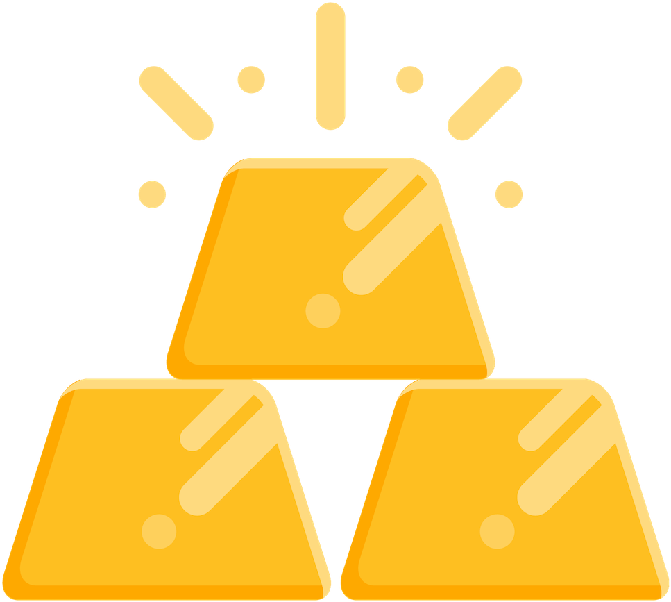 13 Ways To Invest In Gold Clipart (1000x1000), Png Download