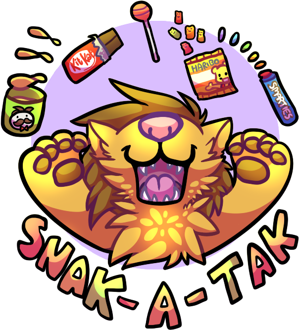 Snak A Tak By Spasha Clipart (800x800), Png Download