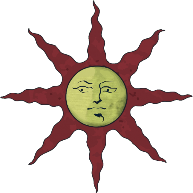 #dark Souls #praise The Sun #games #gaming - Dark Souls Solaire Symbol Clipart (646x645), Png Download