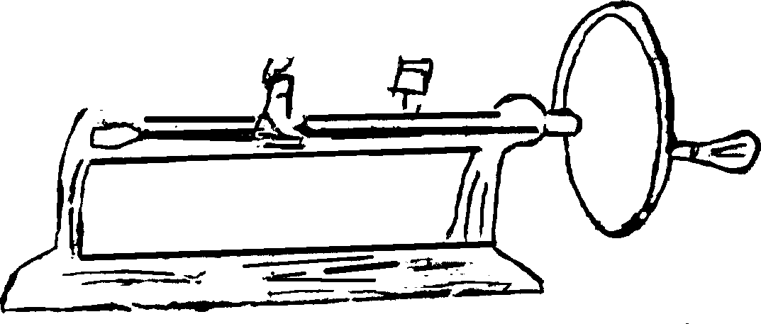 Typical Tire Machine For Mounting Wire Corded Tires - Line Art Clipart (1073x457), Png Download