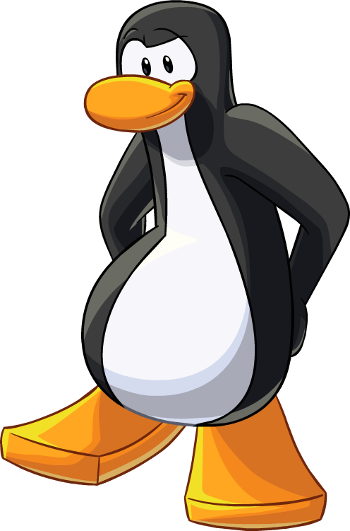 Dancing Penguin Club Penguin - Pinguino Club Penguin Png Clipart (496x751), Png Download