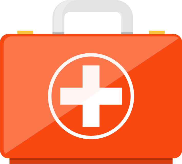 First Aid Kit Png - Cross Clipart (710x639), Png Download