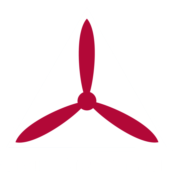 Cap Logo Civilairpatrol White Clipart (602x600), Png Download