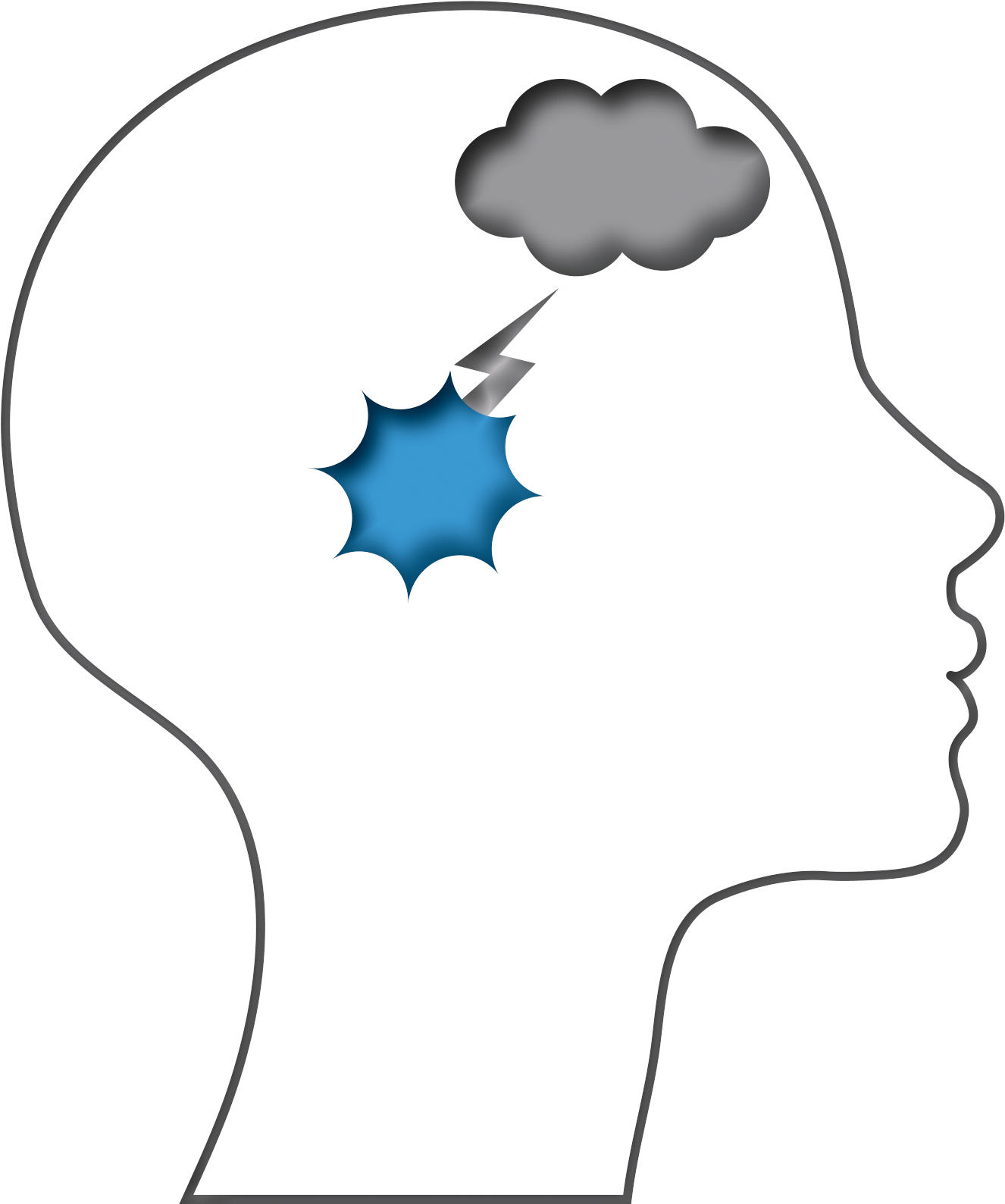 Alarmhjerne - Luna Para Colorear Infantil Clipart (1378x1598), Png Download