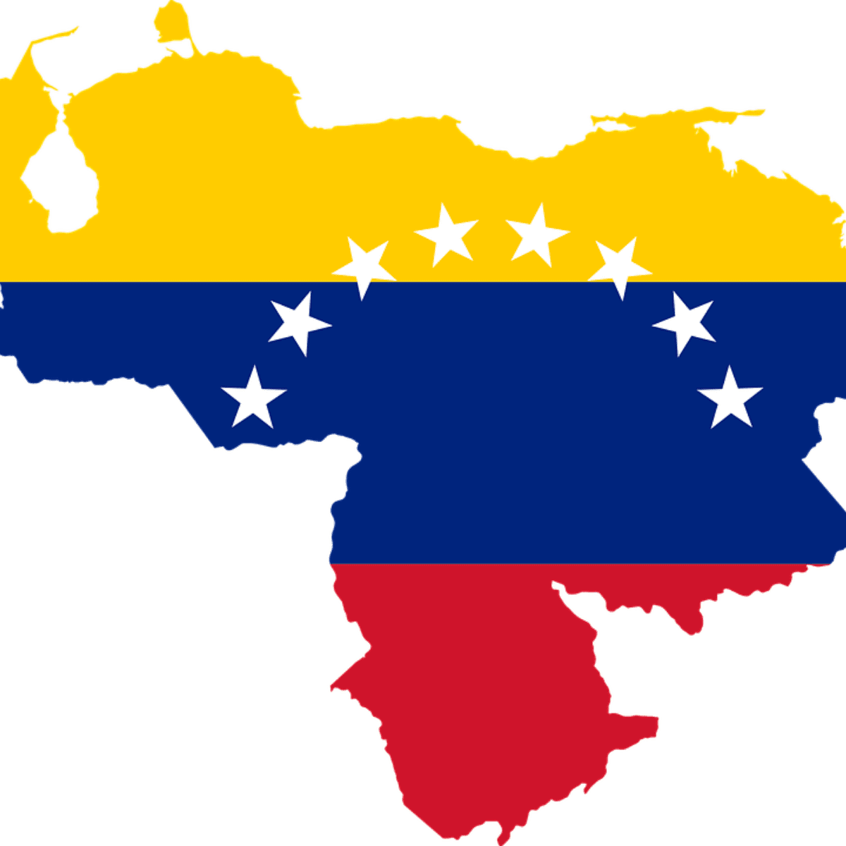 Venezuela State Clipart (1200x1200), Png Download