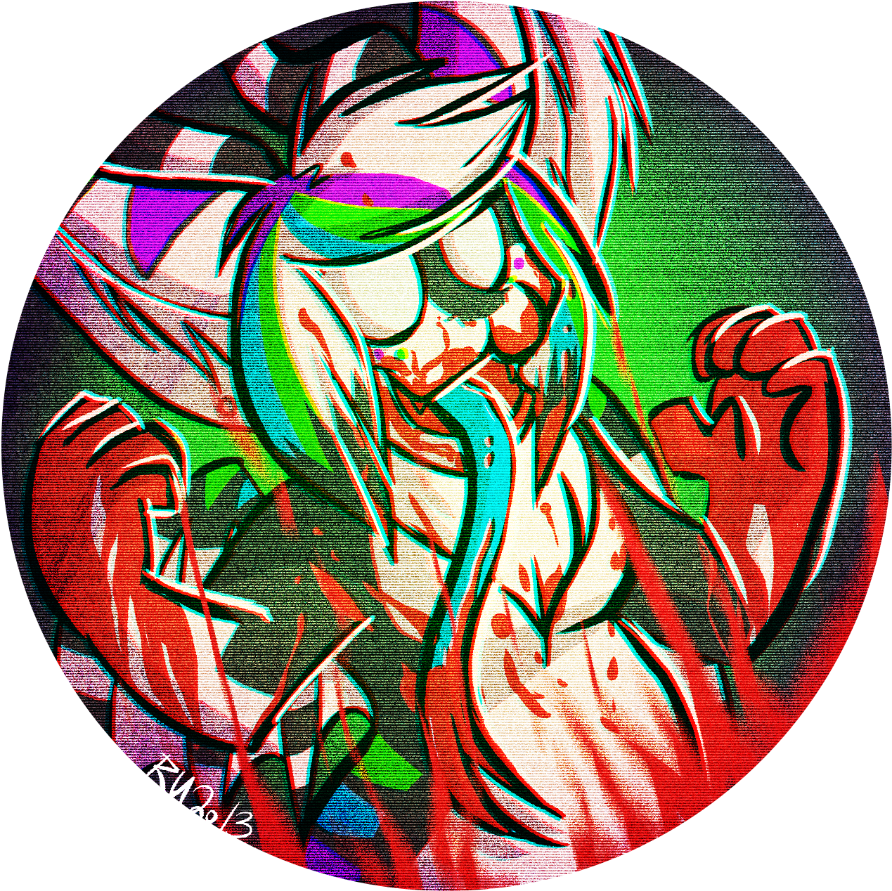 Gore Bust Iv Clipart (1280x1280), Png Download