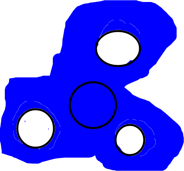 Fidget - Drawing Clipart (648x601), Png Download