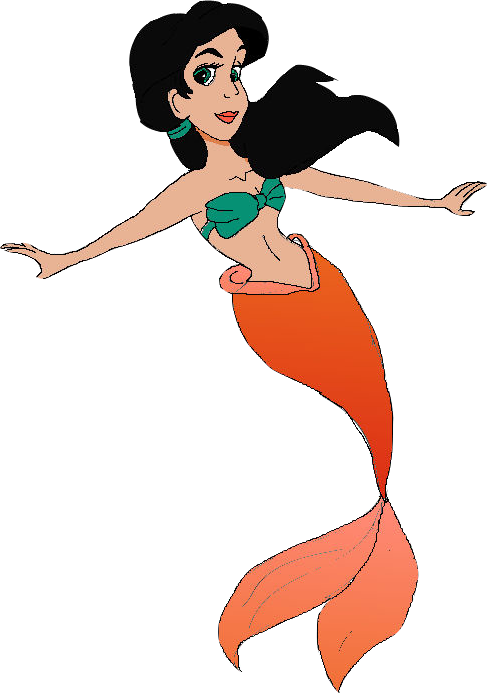The Little Mermaid Melody Grown - Little Mermaid Melody Png Clipart (487x693), Png Download