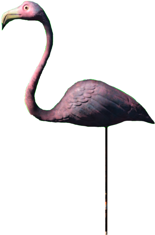 Download Plastic Flamingo Png - Greater Flamingo Clipart (#4518436